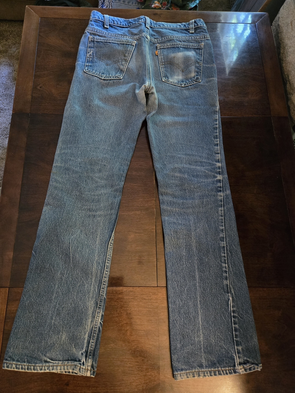 Levi's Men's Faded Blue Bootcut Jeans - Picture 14 of 16